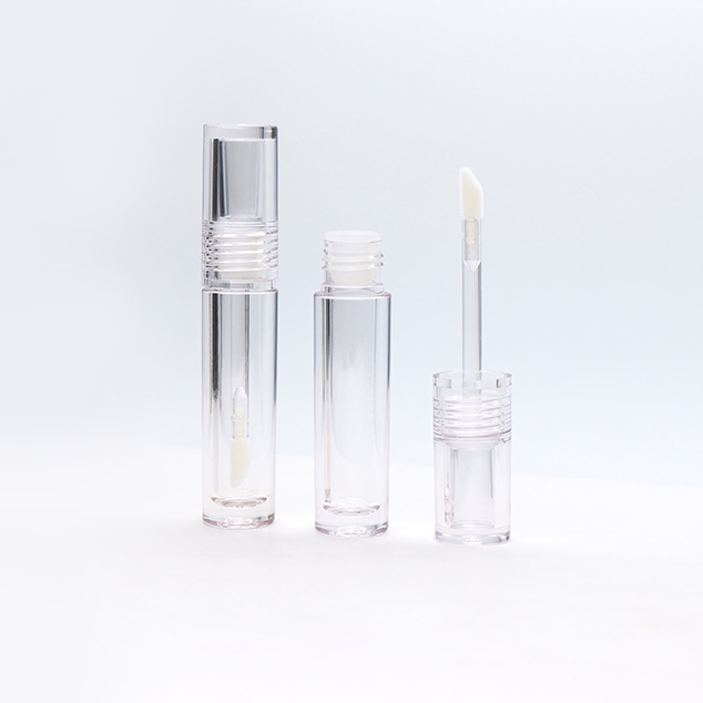 Empty Transparent Cap 4ml High Quality Petg Lipgloss Tubes