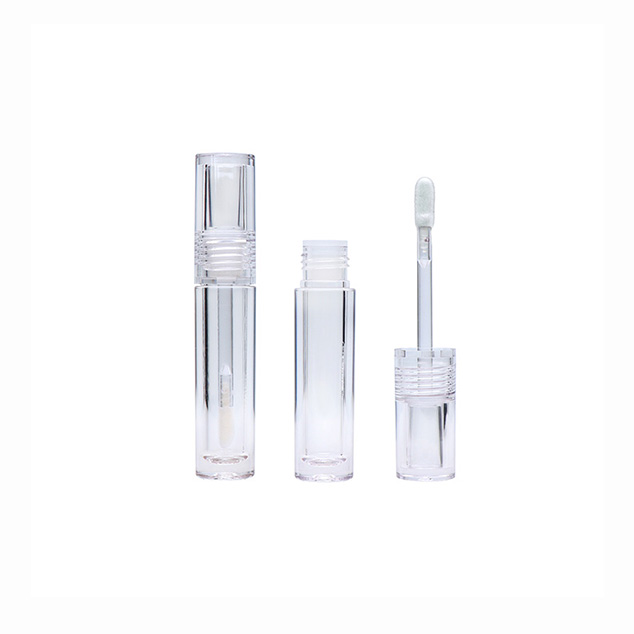 Empty Transparent Cap 4ml High Quality Petg Lipgloss Tubes