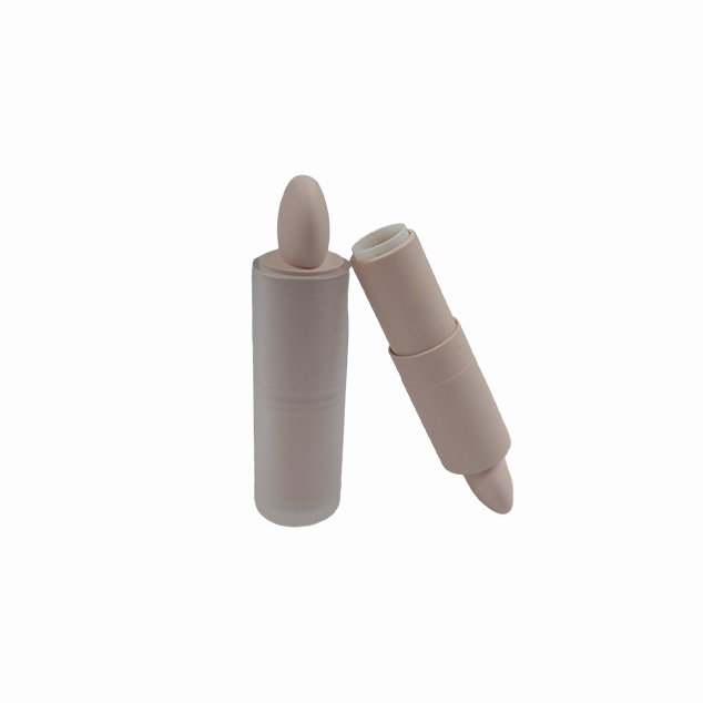 Frost Clear Cover Spray Nude Color Round Hot Selling Lipstick Container China Factory