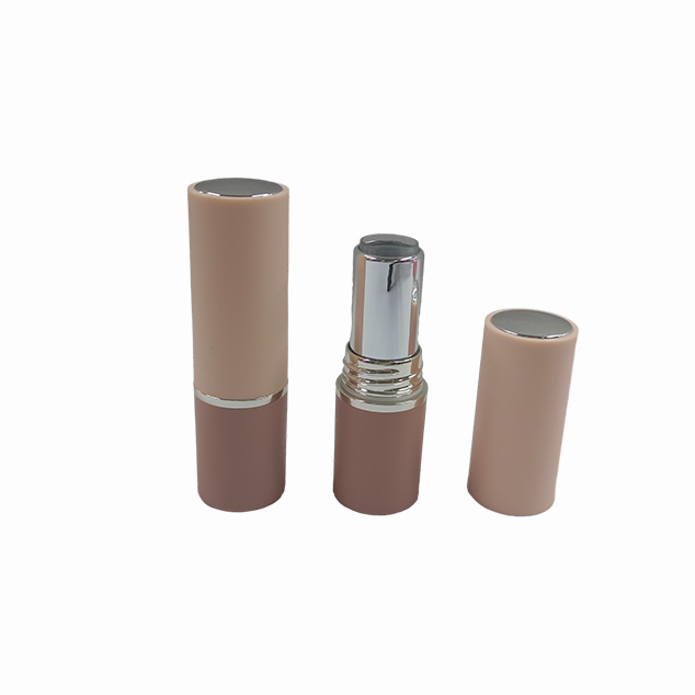 Round Airtight Matte Frost Finish Customized Color Lipstick Tube With 12.1mm Cup