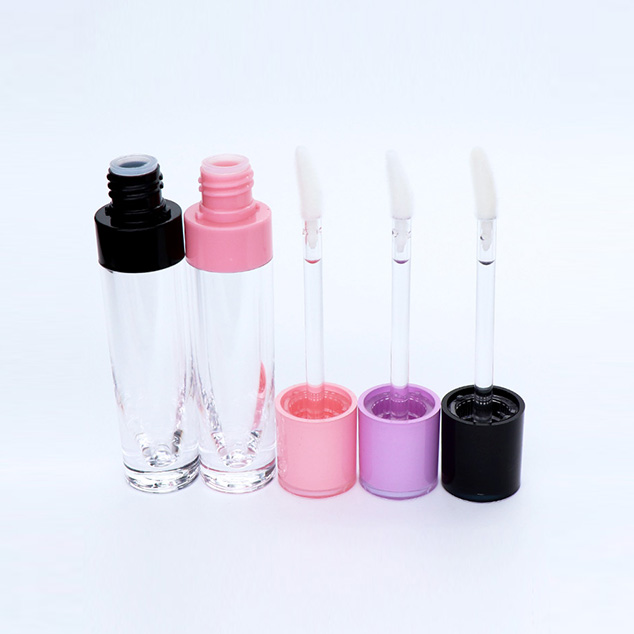 Special Design Custom Color Cap As Clear Lip Gloss Containers