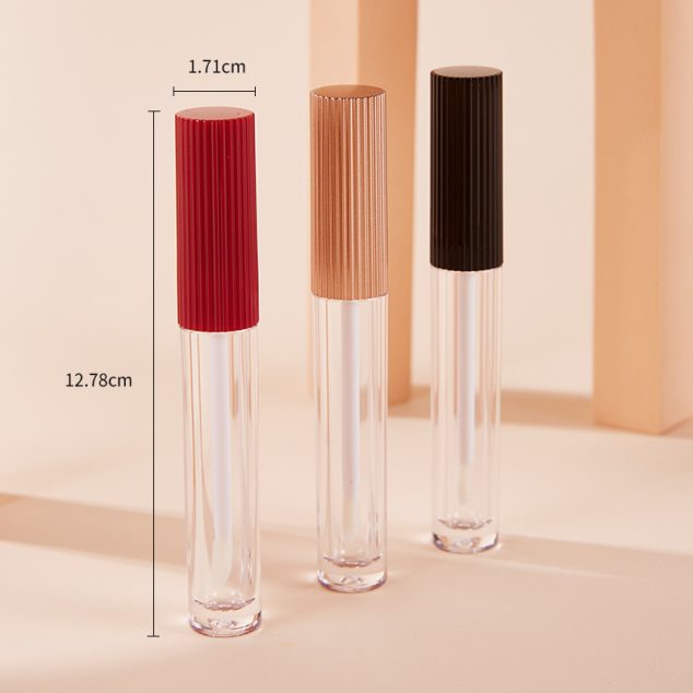 Wholesale Round Lip Gloss Tubes Empty Lip Tube Packaging  Lip Gloss Bottle 5ml