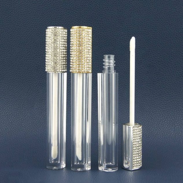 5ml Diamond Lip Gloss Containers Wand Tubes Liquid  Lipgloss Tube