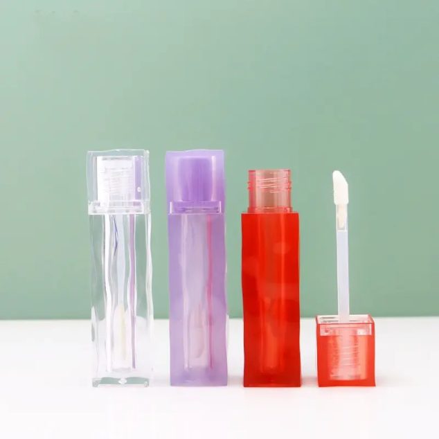 New Water Wave Multi Color Transparent Lip Gloss Tubes Cosmetic Tubes