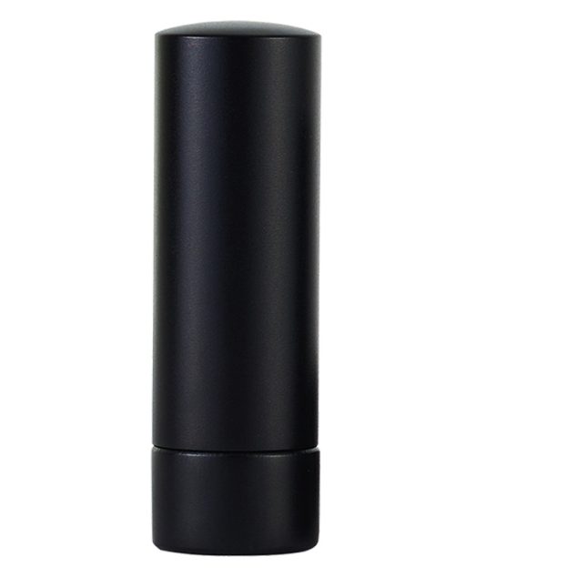 High Quality Luxury Empty Round Black Lipstick Container China Manufacturer