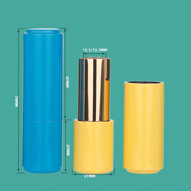 Custom Round Luxury Empty LipStick Tube Lipstick Tubes Containers