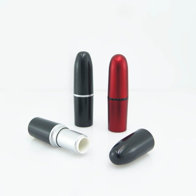 Custom Round Luxury 3.8g Empty Lipstick Tube Lipstick Tubes Containers