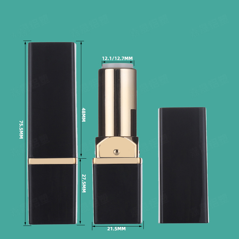 Empty Lipstick Tubes Luxury Lipstick Tube Black Lipstick Containers With Logo