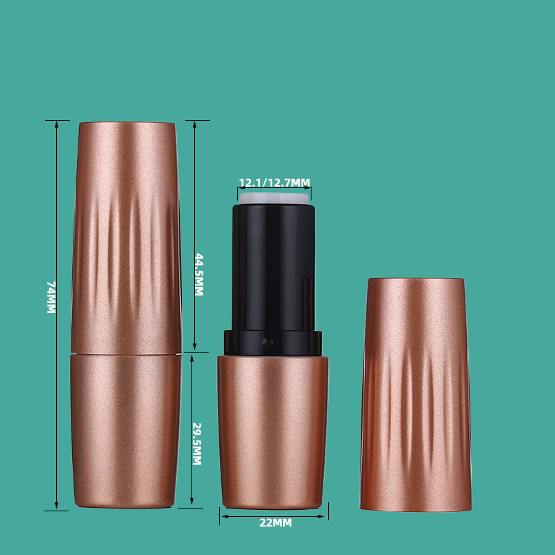 High Quality Luxury Empty Gold Lipstick Container China Manufacturer