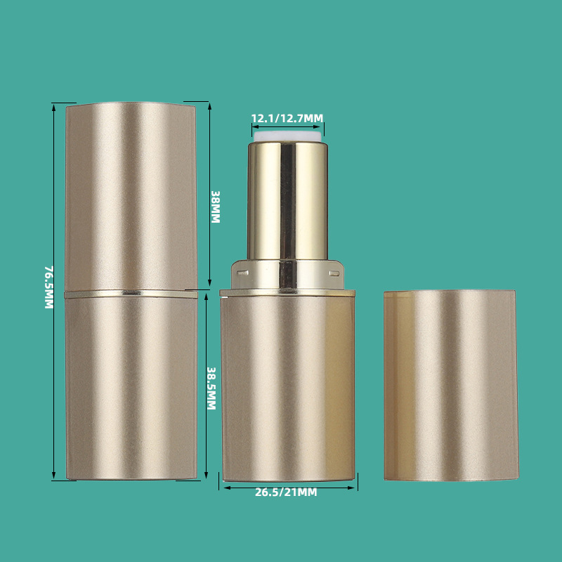 Lipstick Tube Wholesale Empty Lipstick Tubes Round Gold Lipstick Tube