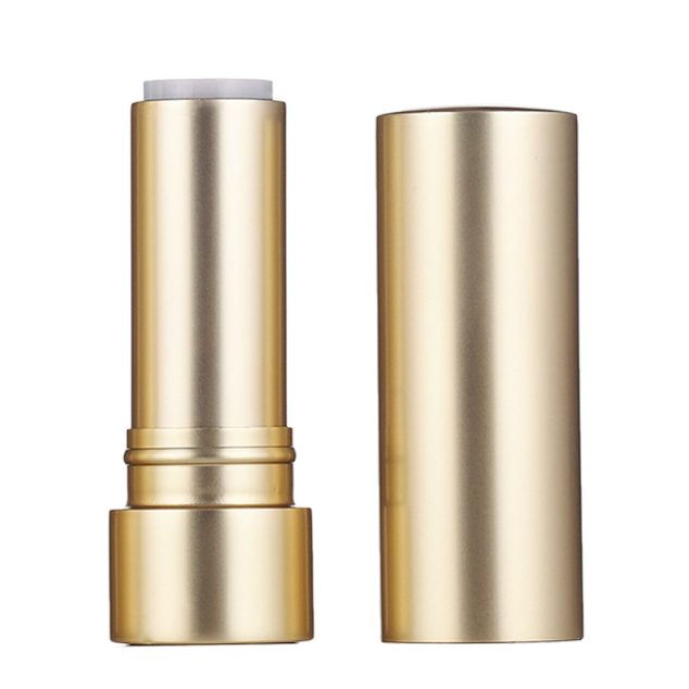 Lipstick Tube Wholesale Empty Lipstick Containers Gold Round Lipstick Tube