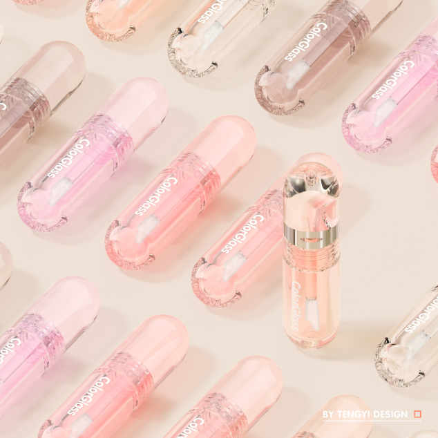 2025 New Style 3ml Round Lip Gloss Tube with Transparent Lid, Manufacturer and Wholesaler of Lip Gloss Packaging Materials