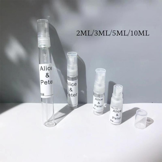 2ml 3ml 5ml 10ml Small Empty Perfume Bottles, Portable Glass Spray Bottles for Perfume Refill, Cosmetic Dispensers, Factory Wholesale