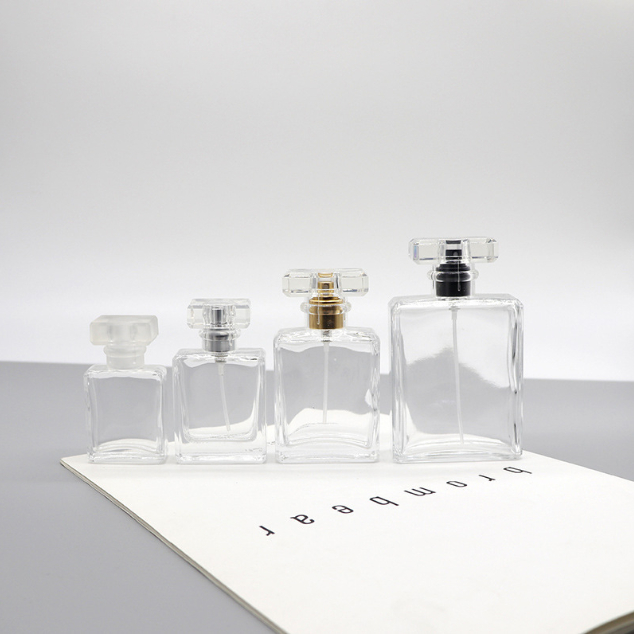 20ml 30ml 50ml 100ml Perfume Glass Bottles, Glass Perfume Refillable Bottles with Press Spray, High-Quality Perfume Bottles Wholesale
